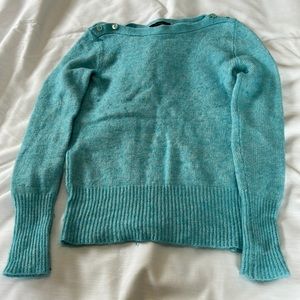 Small light blue J. Crew sweater